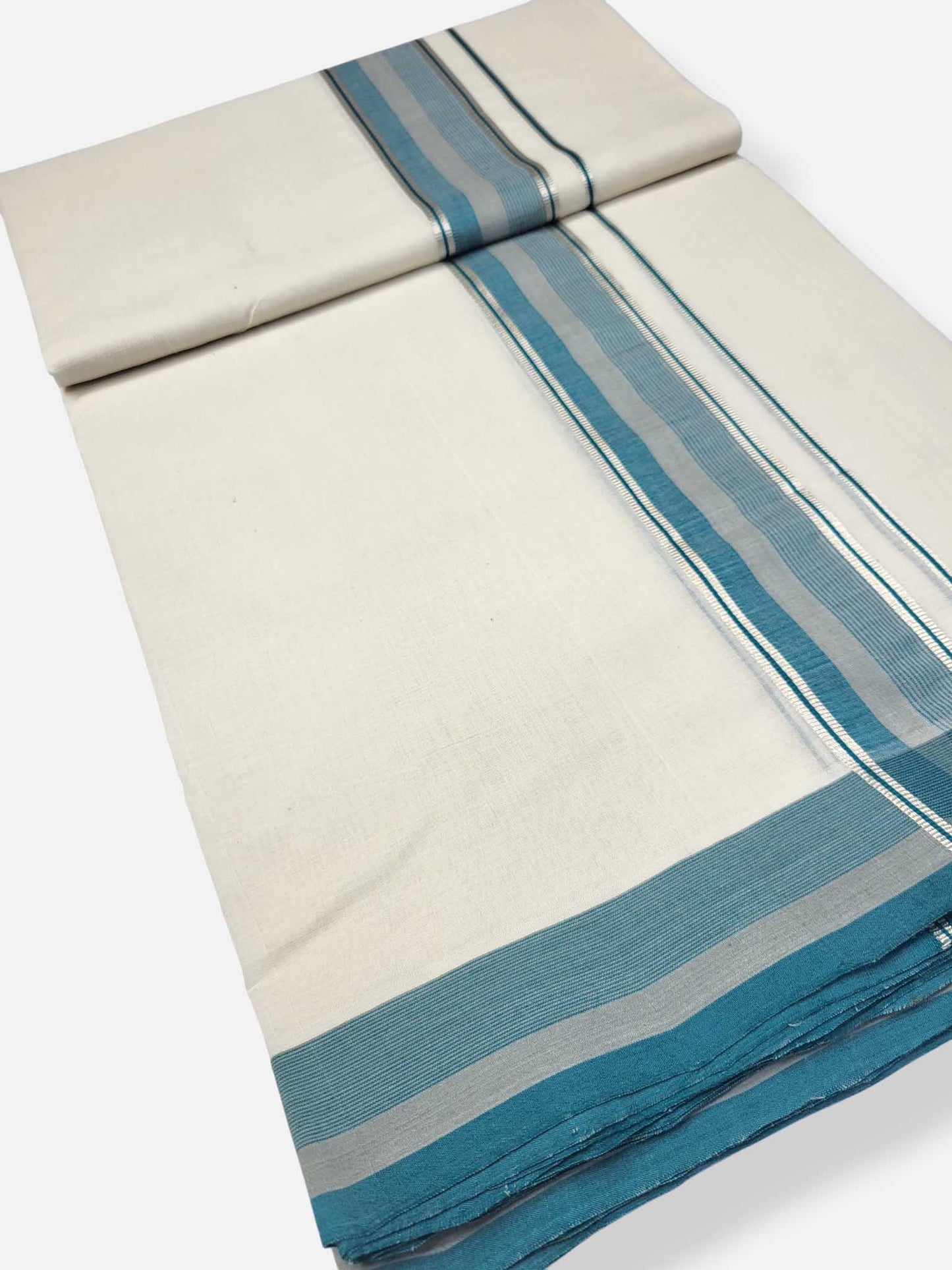 Kerala Premium Balaramapuram Handloom Dhoti/Mundu for Men