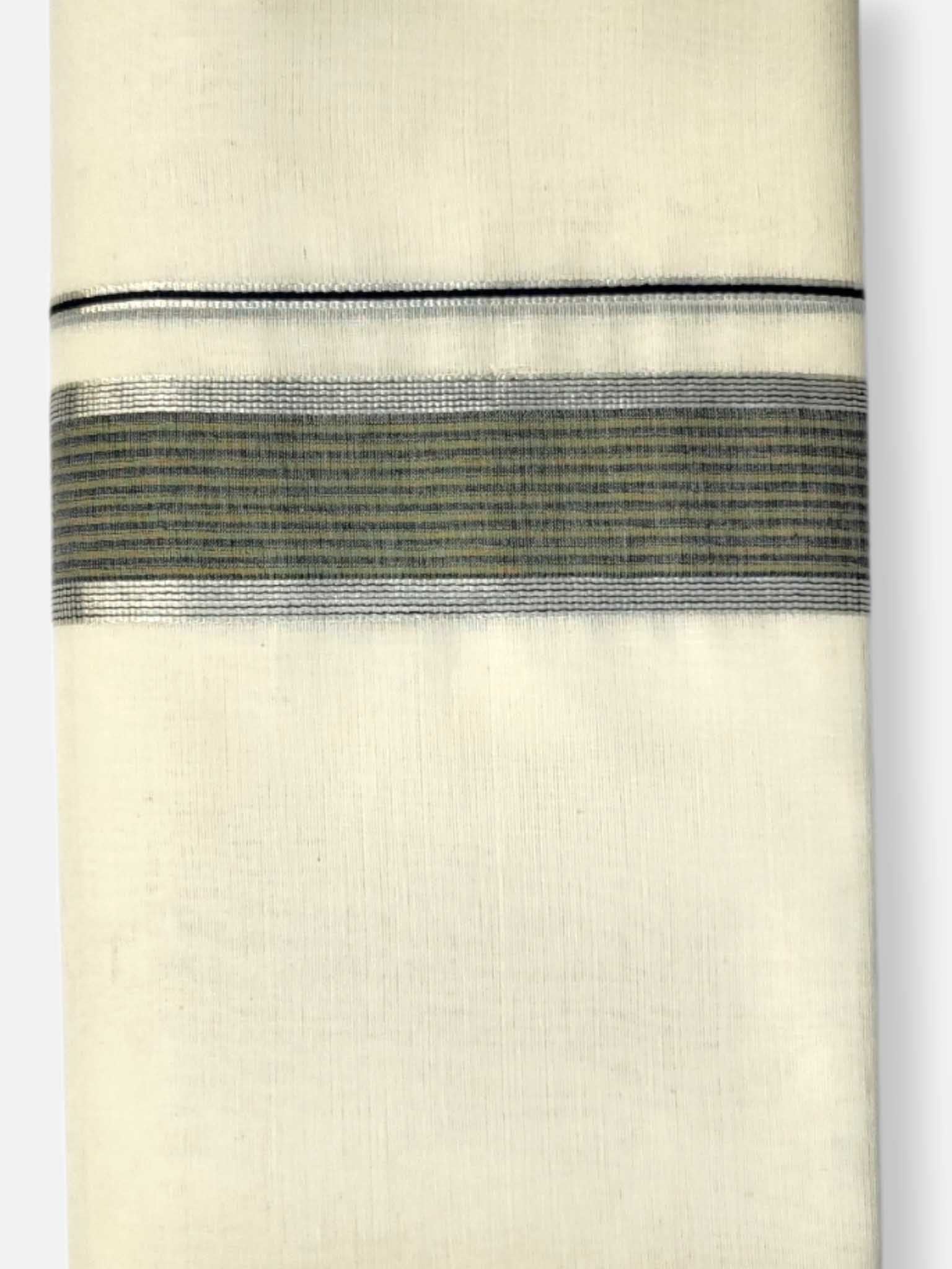 Kerala Premium Balaramapuram Handloom Dhoti/Mundu for Men