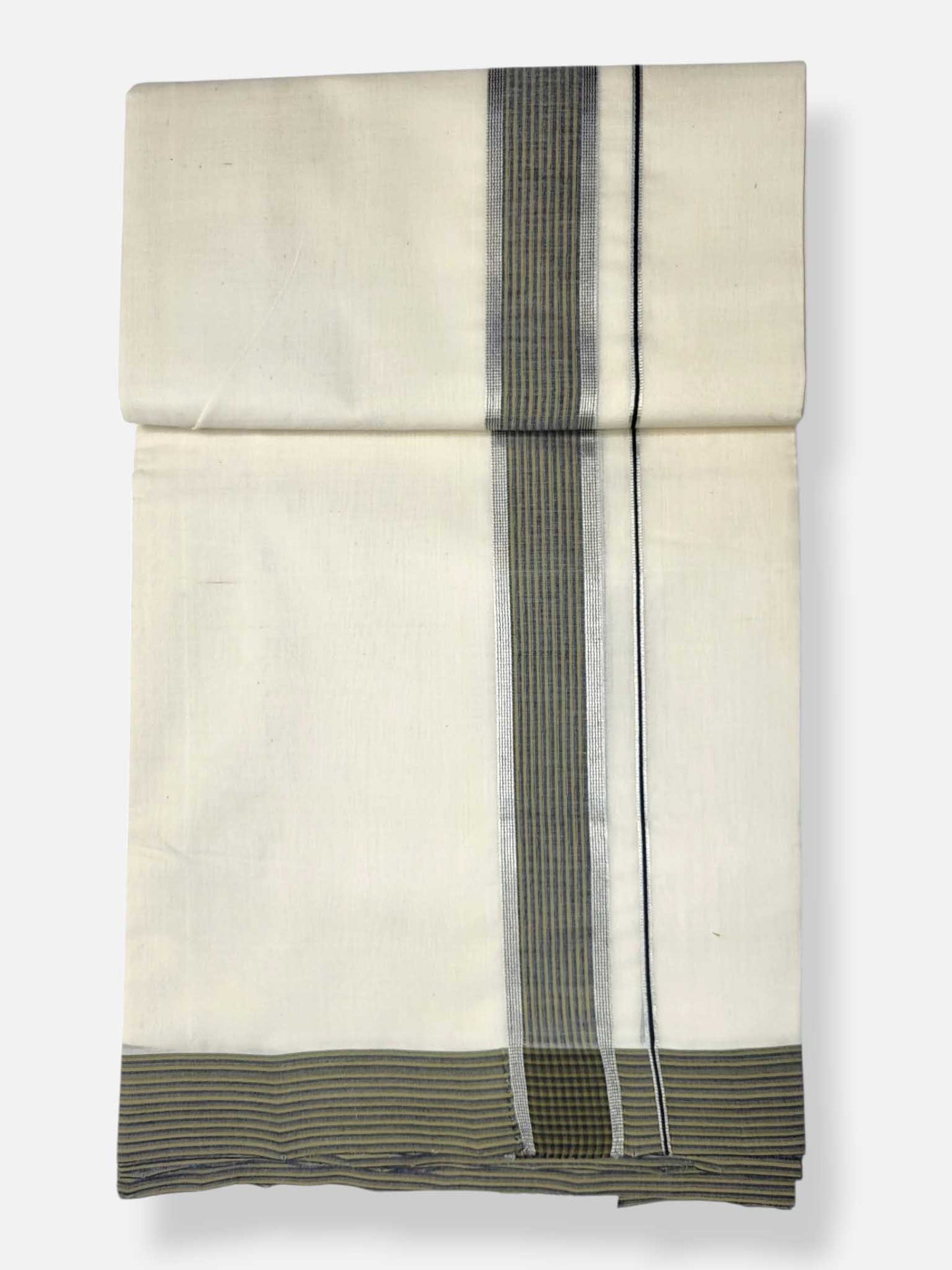 Kerala Premium Balaramapuram Handloom Dhoti/Mundu for Men