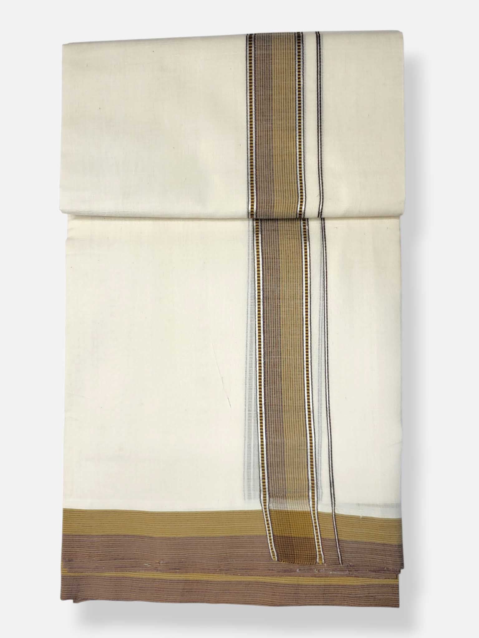 Kerala Premium Balaramapuram Handloom Dhoti/Mundu for Men