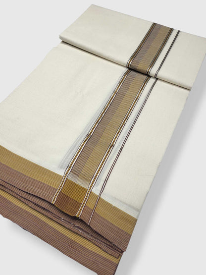 Kerala Premium Balaramapuram Handloom Dhoti/Mundu for Men