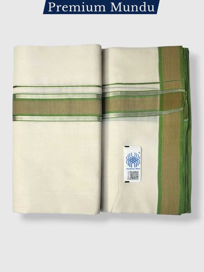 Kerala Premium Balaramapuram Handloom Dhoti/Mundu for Men