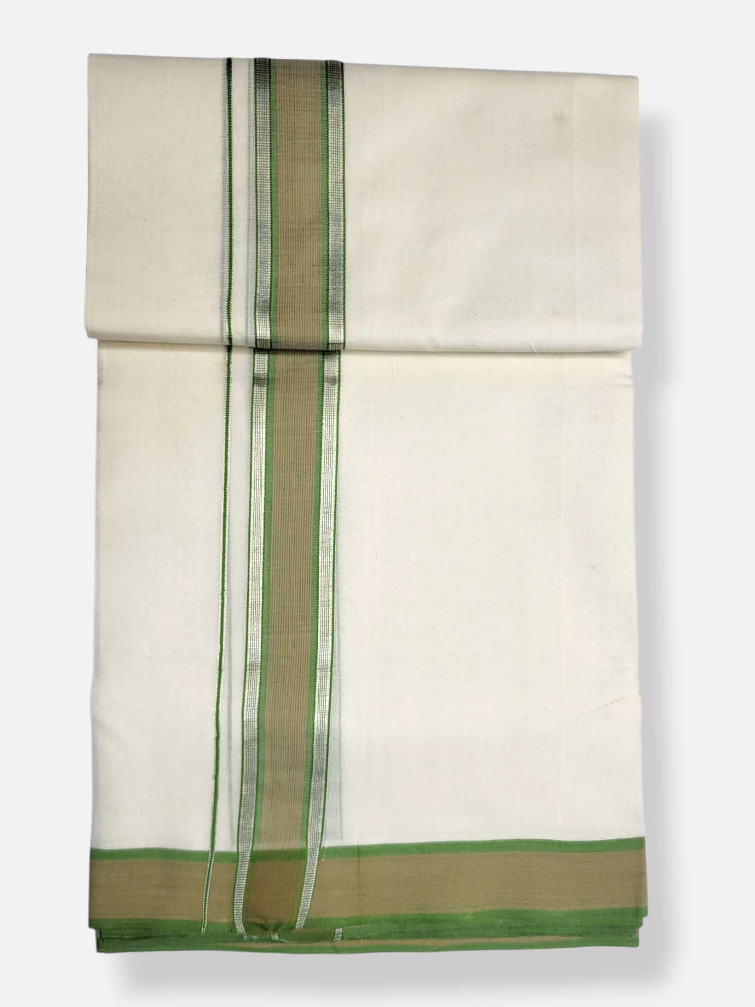 Kerala Premium Balaramapuram Handloom Dhoti/Mundu for Men
