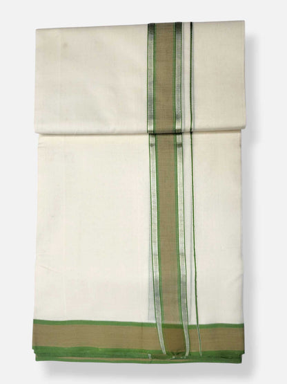 Kerala Premium Balaramapuram Handloom Dhoti/Mundu for Men