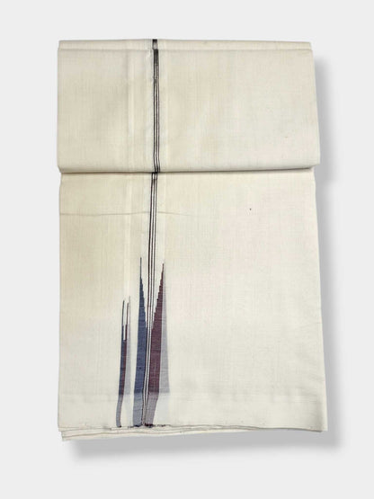 Kerala Premium Balaramapuram Handloom Dhoti/Mundu for Men