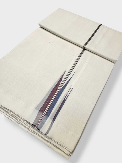 Kerala Premium Balaramapuram Handloom Dhoti/Mundu for Men