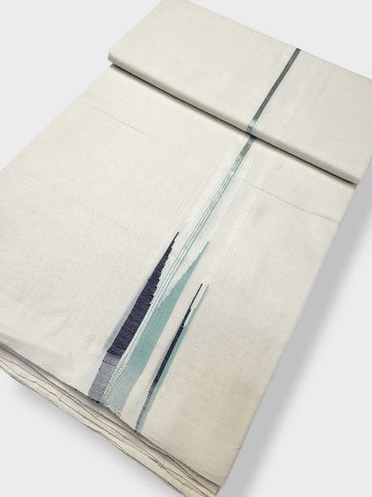 Kerala Premium Balaramapuram Handloom Dhoti/Mundu for Men