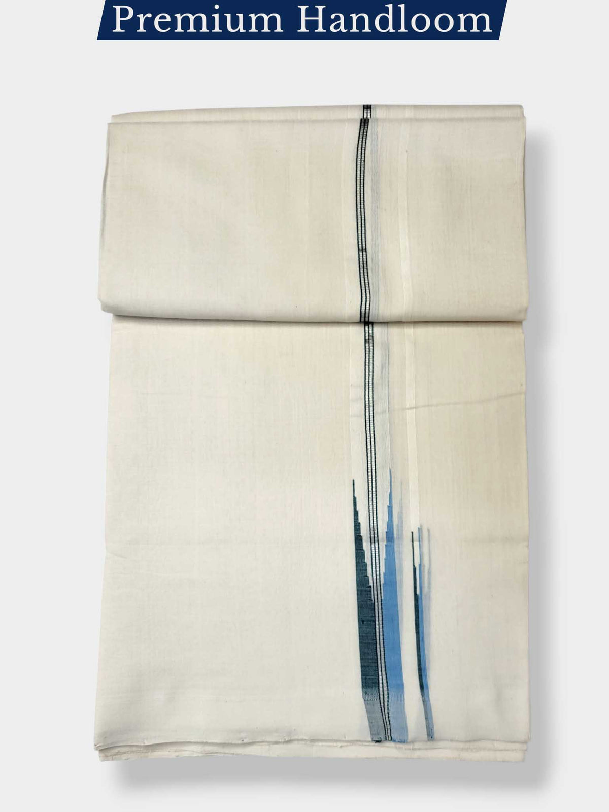 Kerala Premium Balaramapuram Handloom Dhoti/Mundu for Men