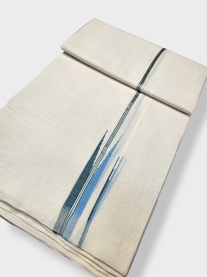 Kerala Premium Balaramapuram Handloom Dhoti/Mundu for Men