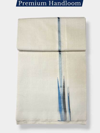 Kerala Premium Balaramapuram Handloom Dhoti/Mundu for Men