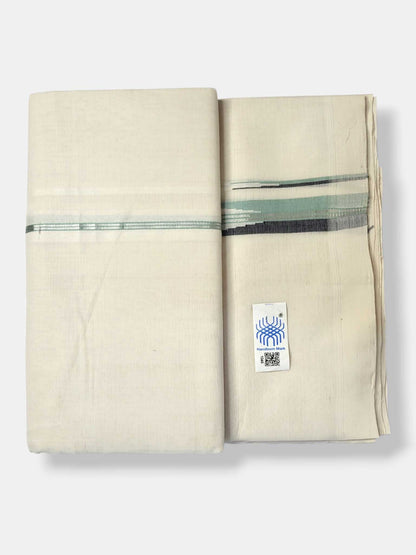 Kerala Premium Balaramapuram Handloom Dhoti/Mundu for Men