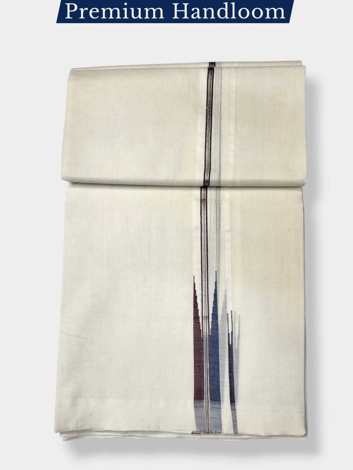 Kerala Premium Balaramapuram Handloom Dhoti/Mundu for Men