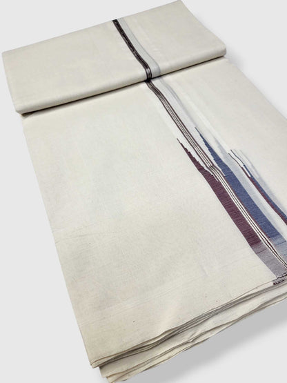 Kerala Premium Balaramapuram Handloom Dhoti/Mundu for Men