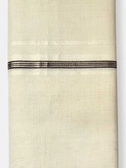 Kerala Premium Balaramapuram Handloom Dhoti/Mundu for Men