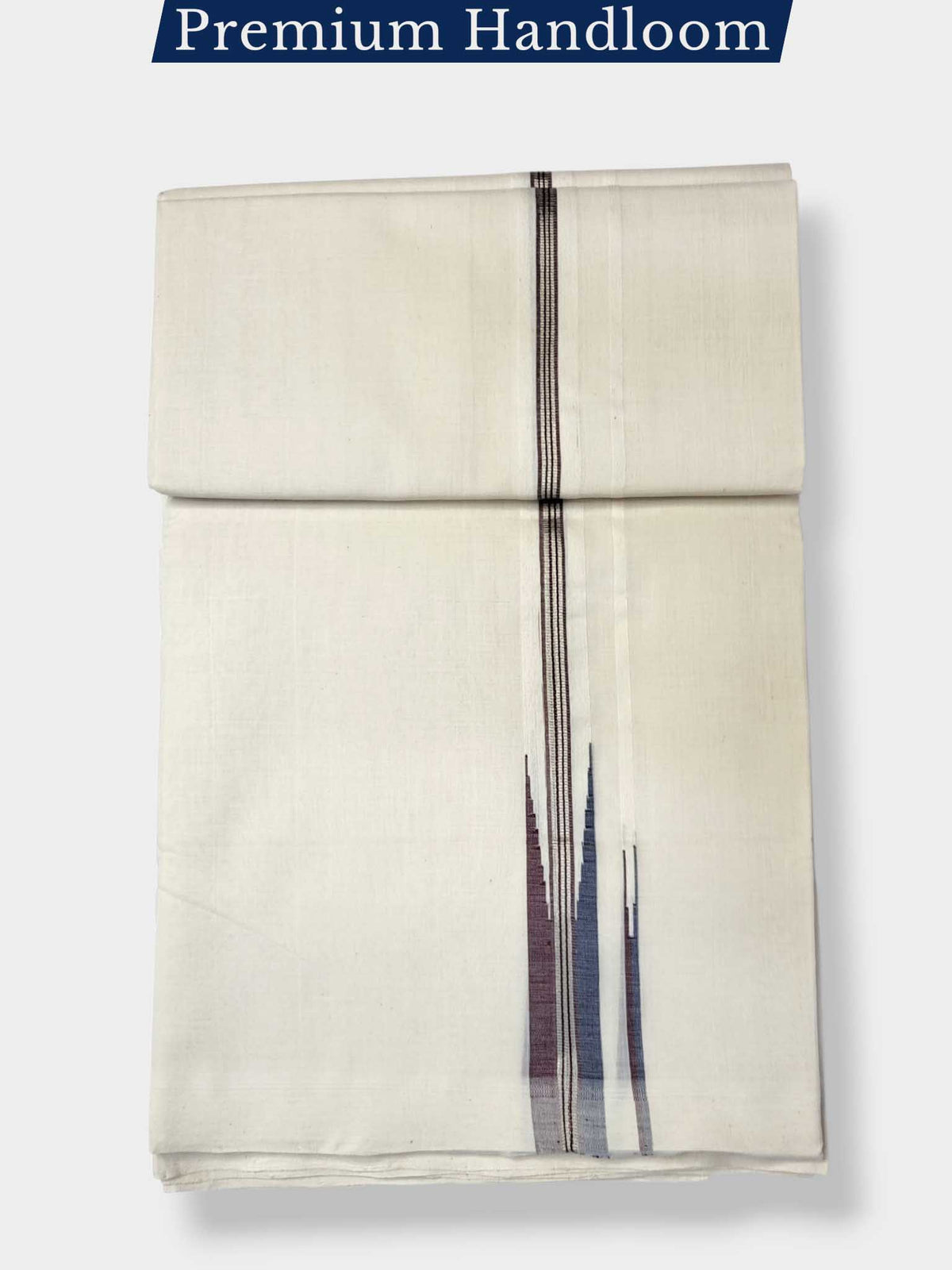 Kerala Premium Balaramapuram Handloom Dhoti/Mundu for Men
