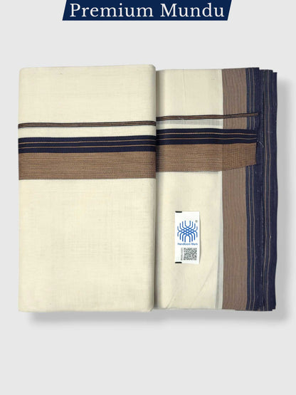 Kerala Premium Balaramapuram Handloom Dhoti/Mundu for Men
