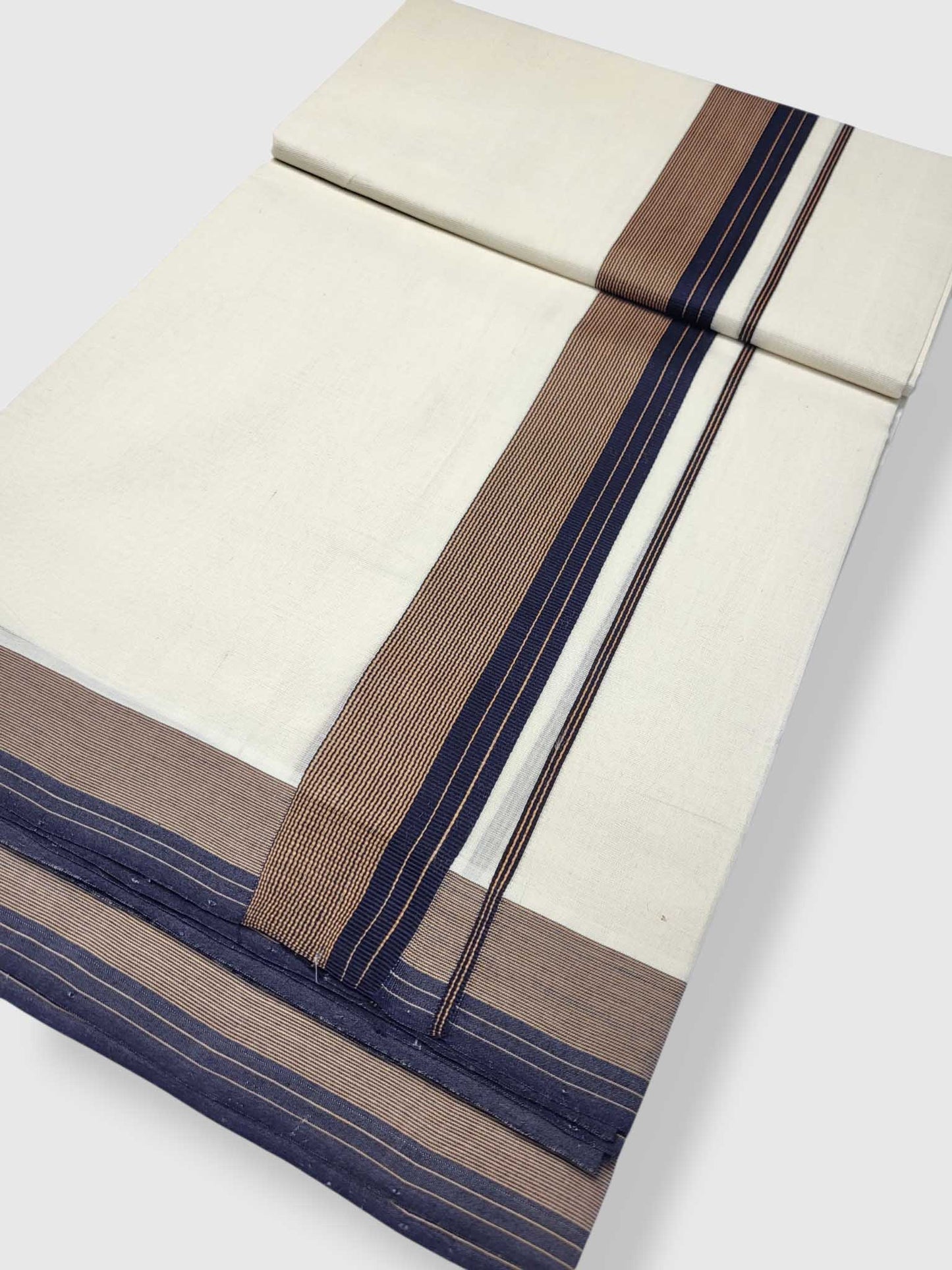 Kerala Premium Balaramapuram Handloom Dhoti/Mundu for Men