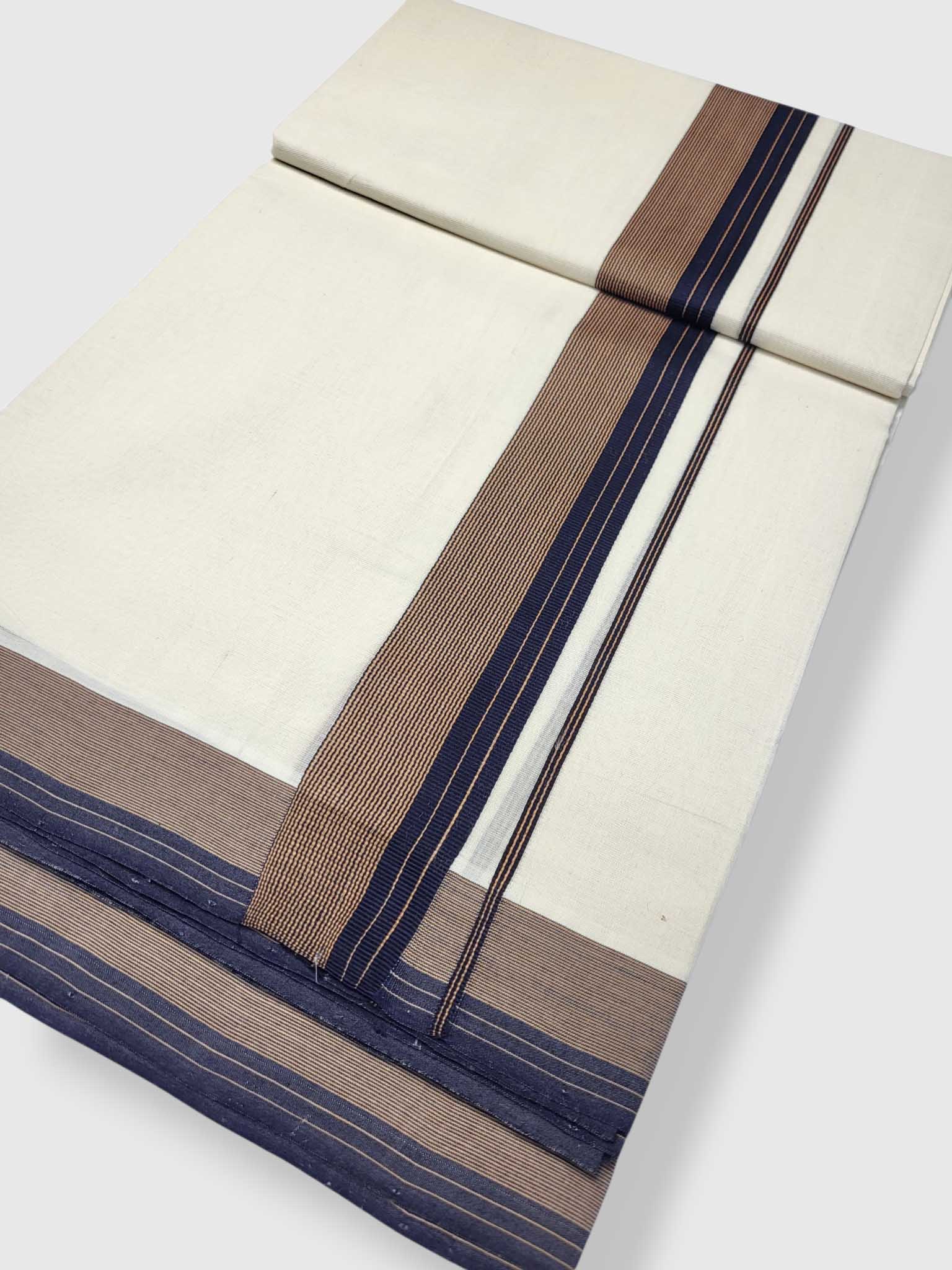 Kerala Premium Balaramapuram Handloom Dhoti/Mundu for Men