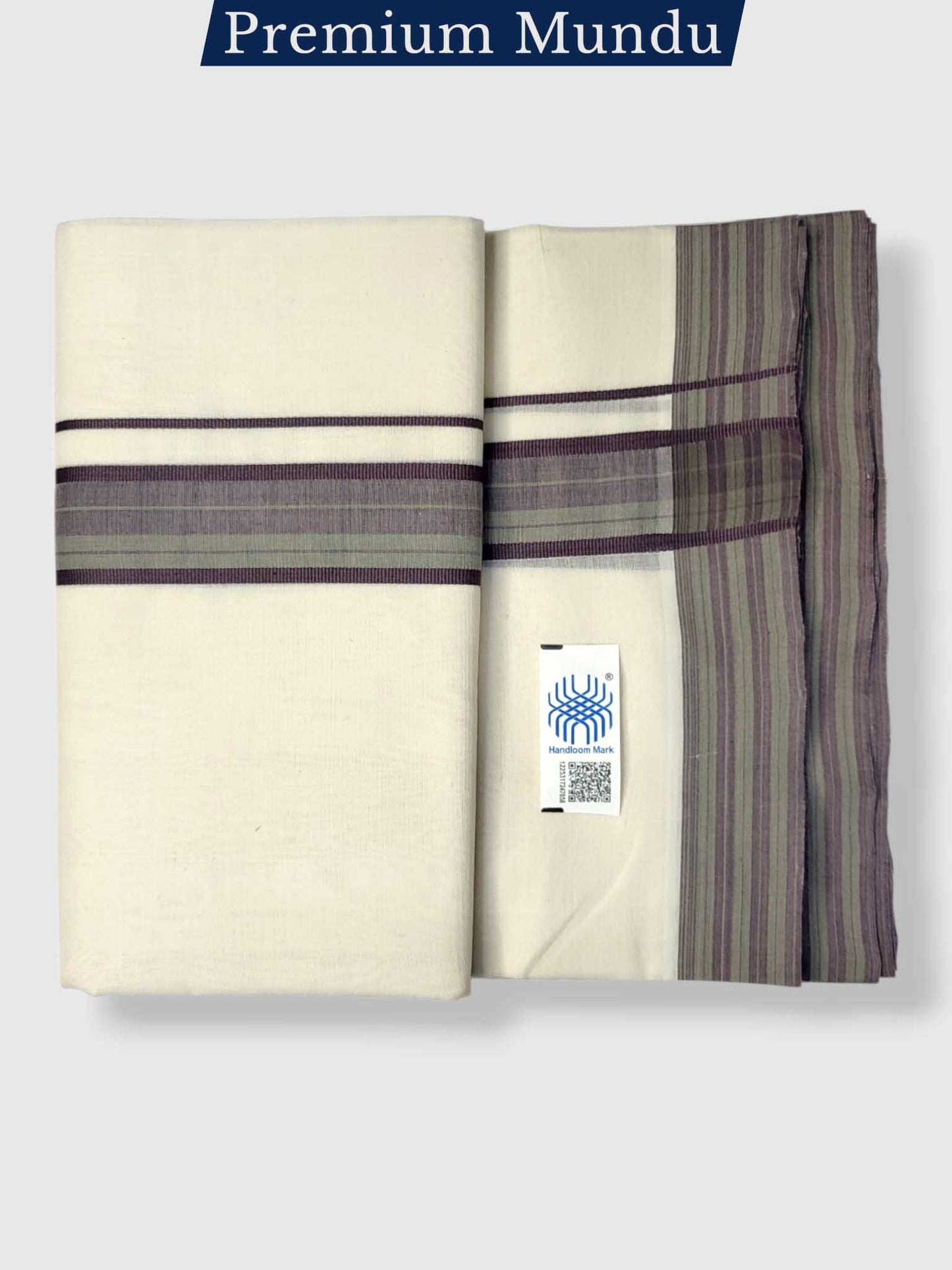 Kerala Premium Balaramapuram Handloom Dhoti/Mundu for Men