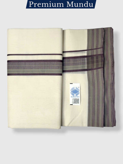 Kerala Premium Balaramapuram Handloom Dhoti/Mundu for Men