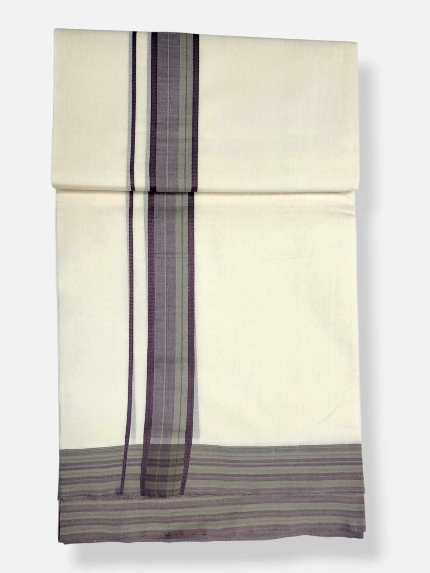 Kerala Premium Balaramapuram Handloom Dhoti/Mundu for Men
