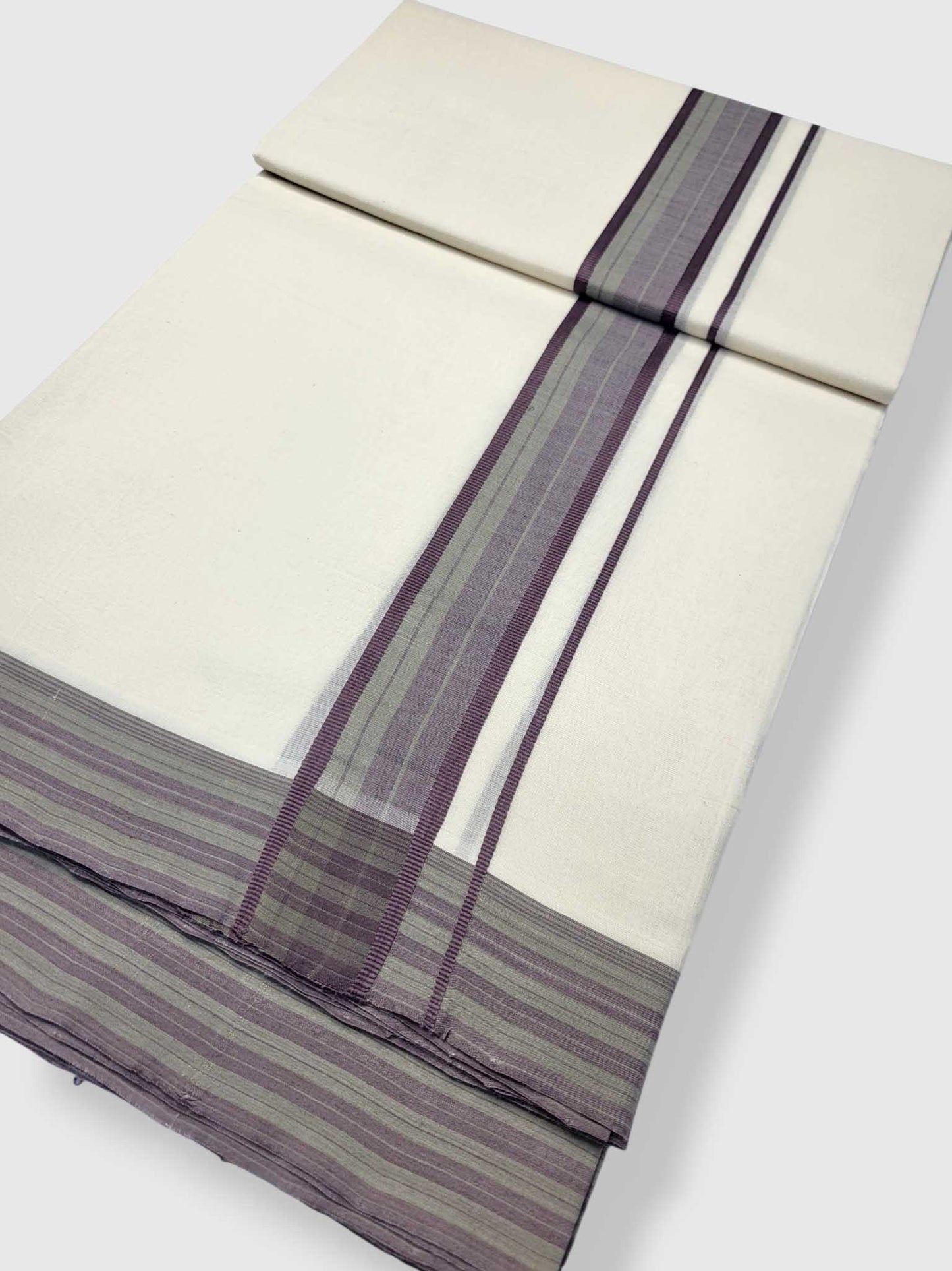 Kerala Premium Balaramapuram Handloom Dhoti/Mundu for Men