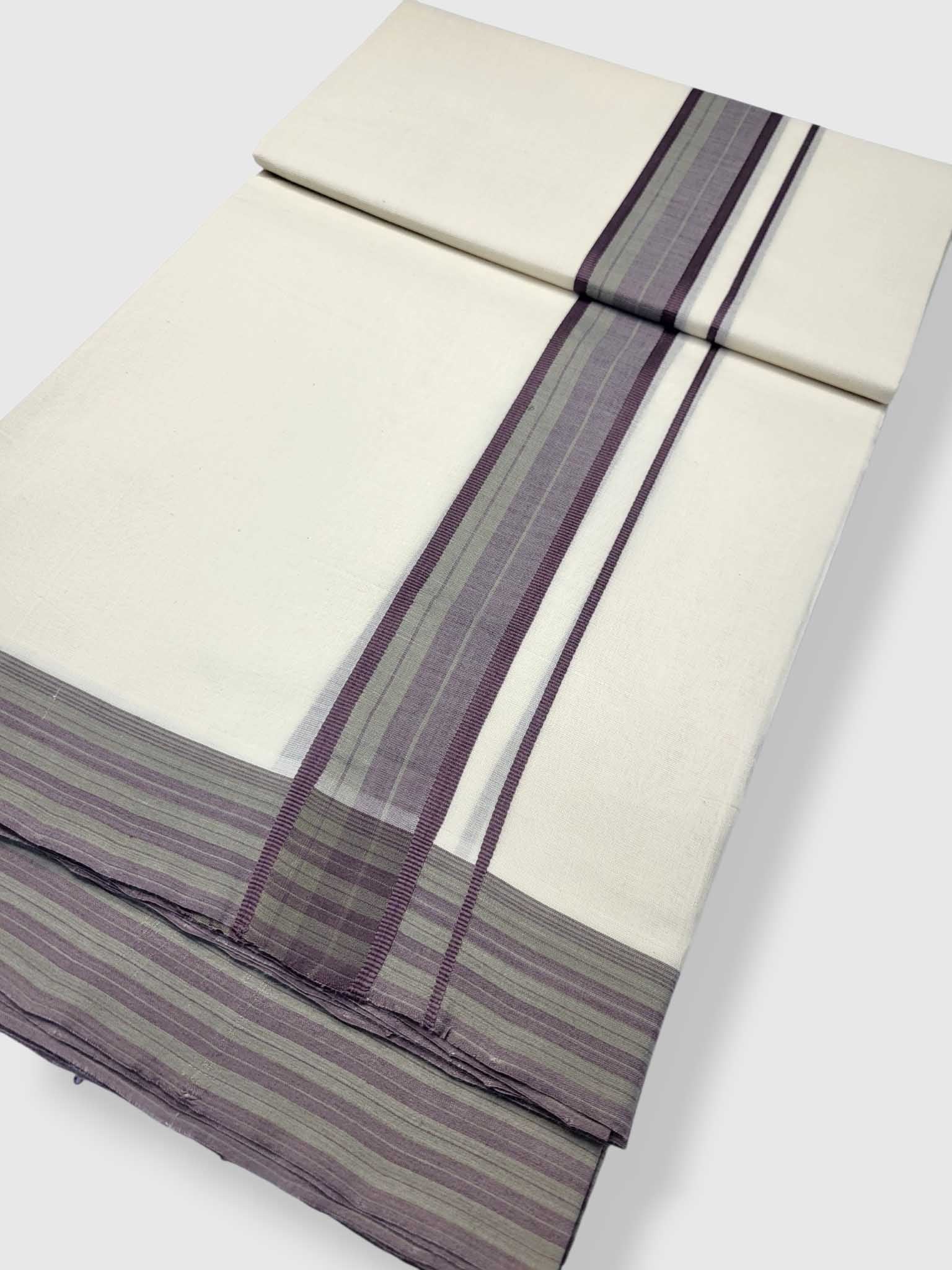 Kerala Premium Balaramapuram Handloom Dhoti/Mundu for Men
