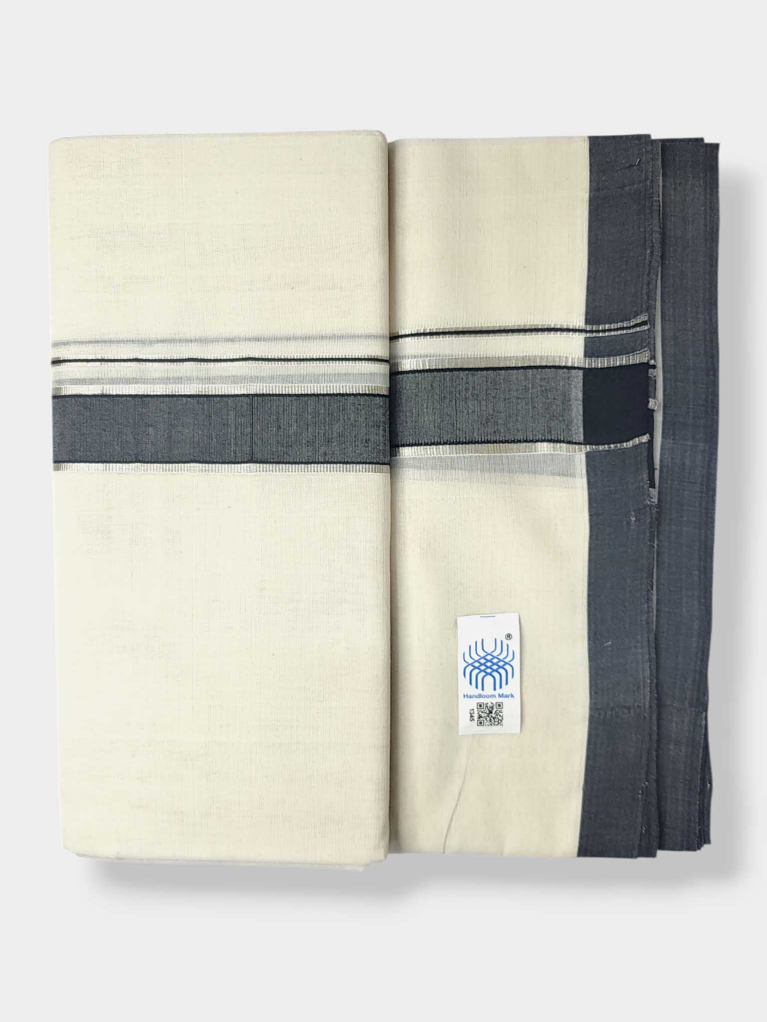 Balaramapuram Handloom Double Mundu Pure Cotton
