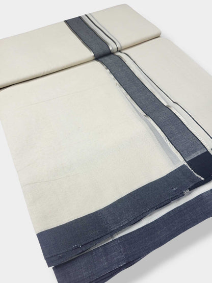 Balaramapuram Handloom Double Mundu Pure Cotton