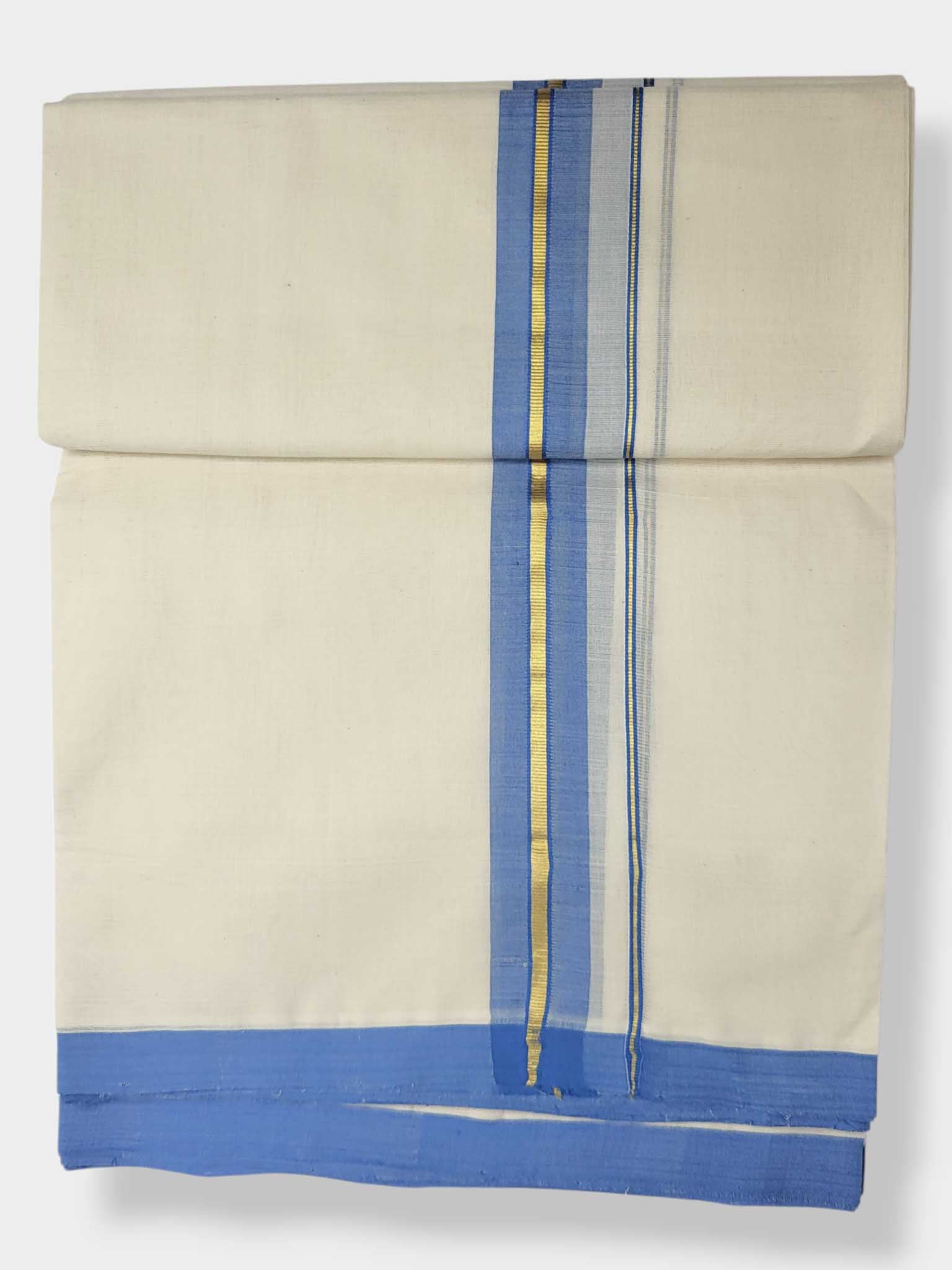 Balaramapuram Handloom Double Mundu Pure Cotton