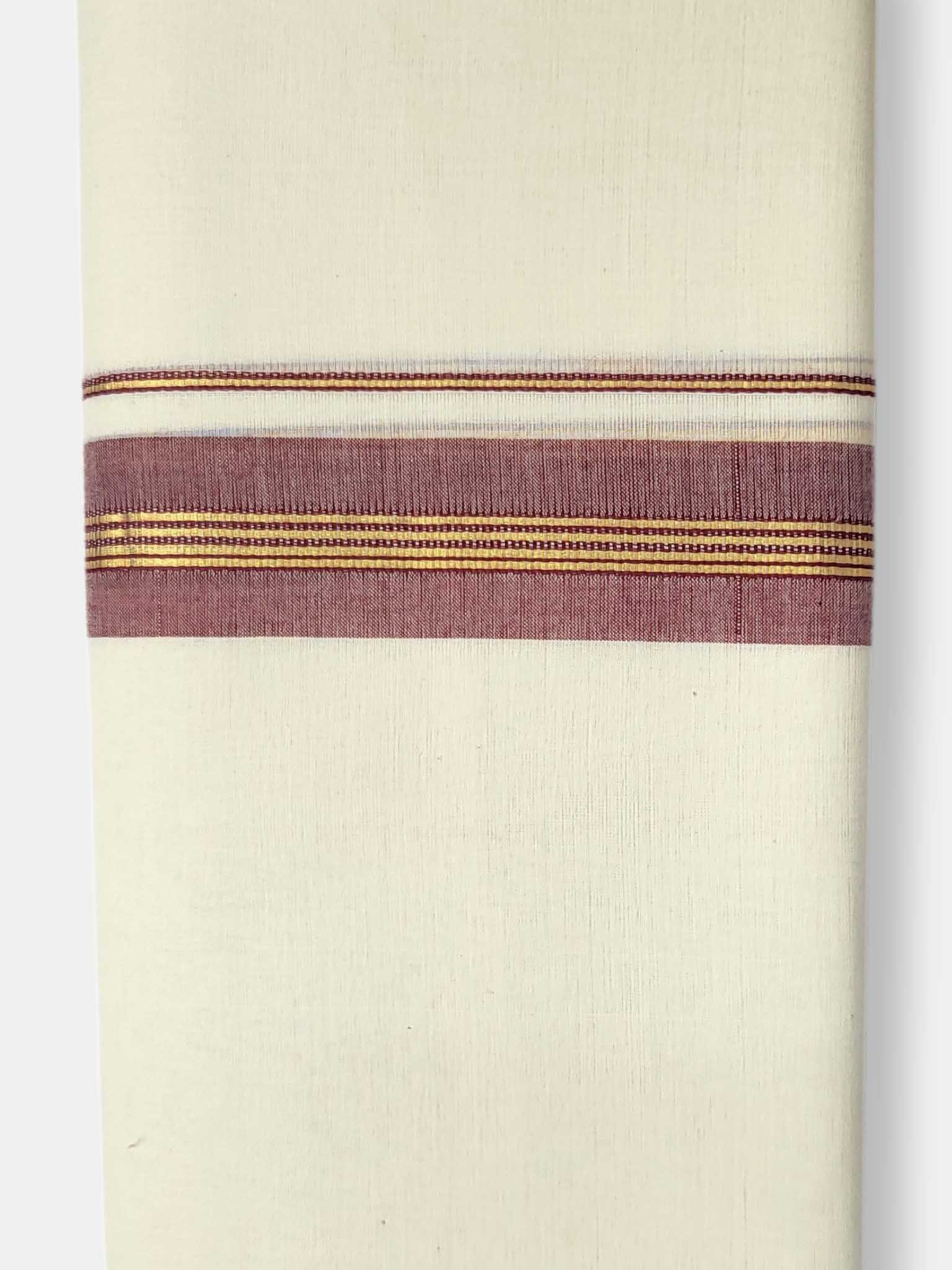 Balaramapuram Handloom Double Mundu Pure Cotton