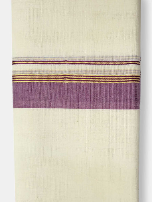 Balaramapuram Handloom Double Mundu Pure Cotton