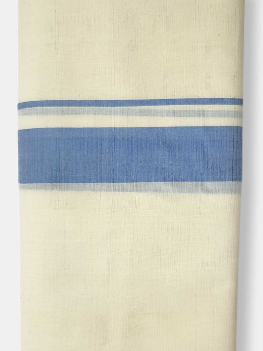 Balaramapuram Handloom Double Mundu Pure Cotton