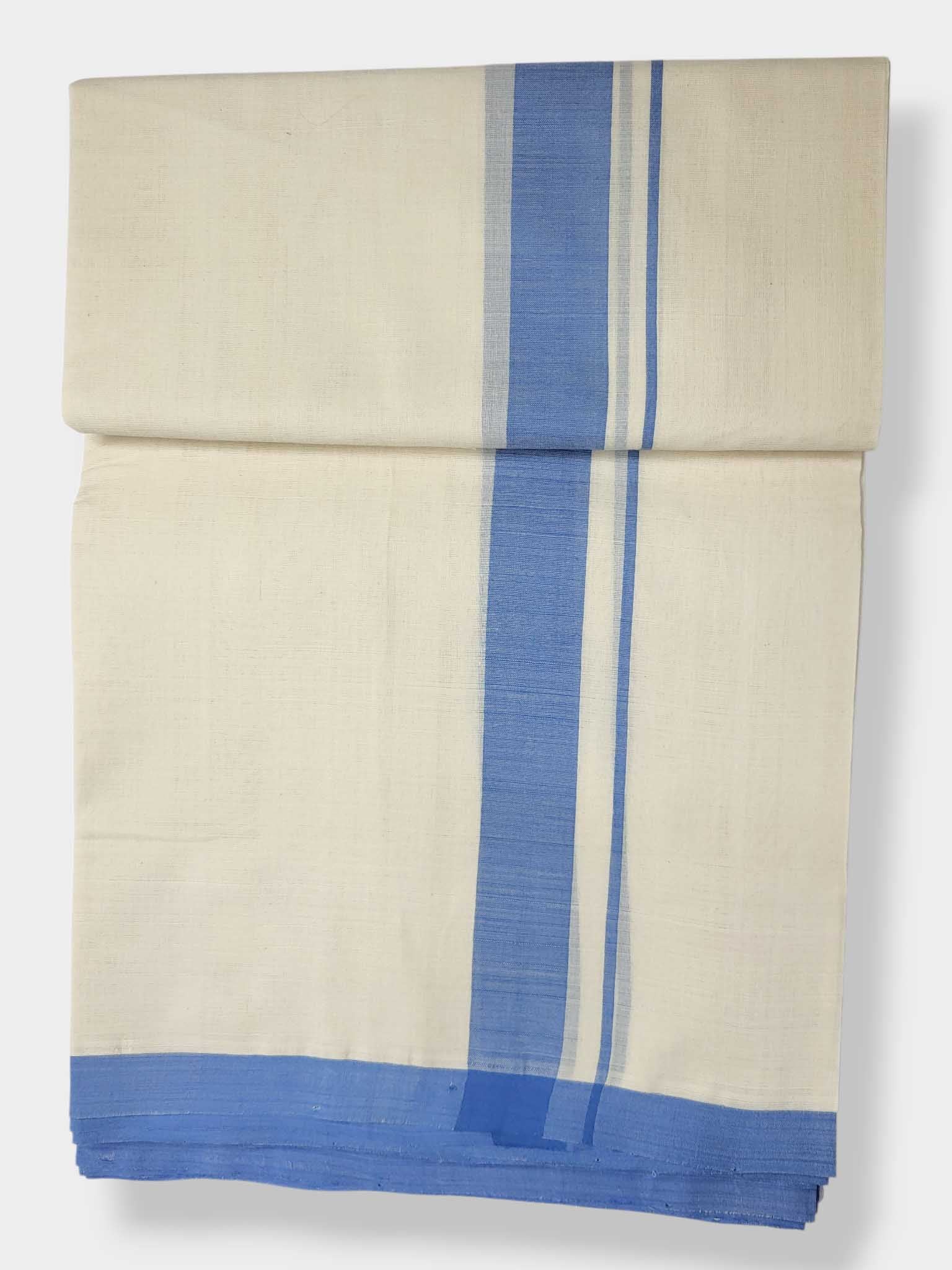 Balaramapuram Handloom Double Mundu Pure Cotton