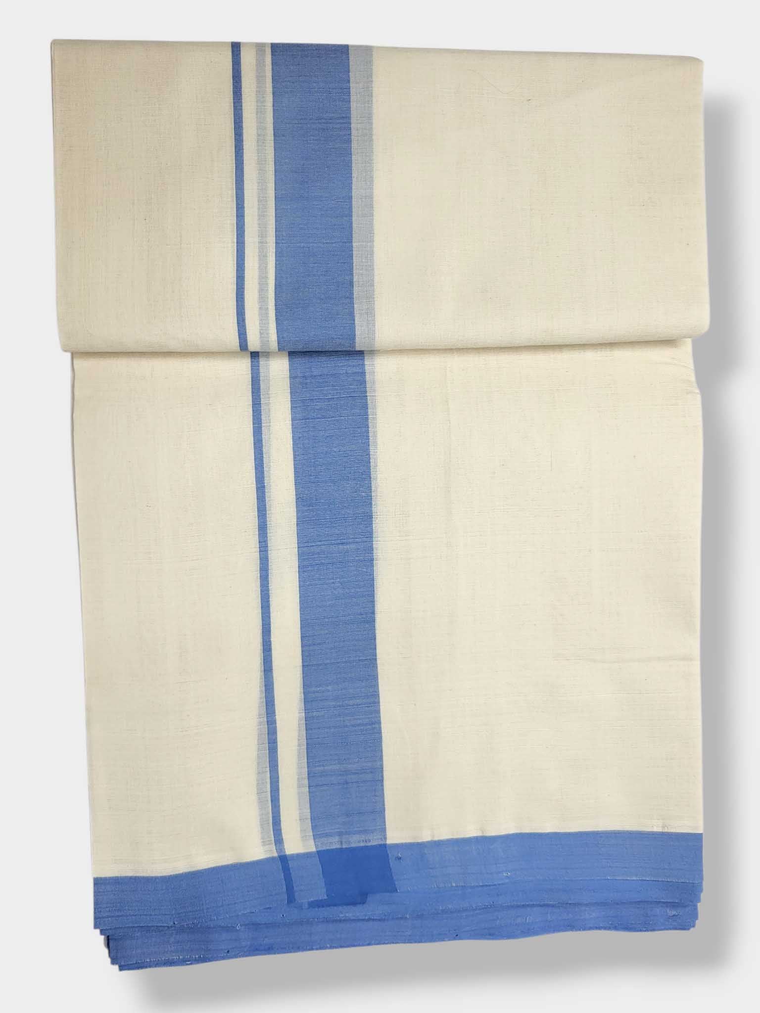 Balaramapuram Handloom Double Mundu Pure Cotton
