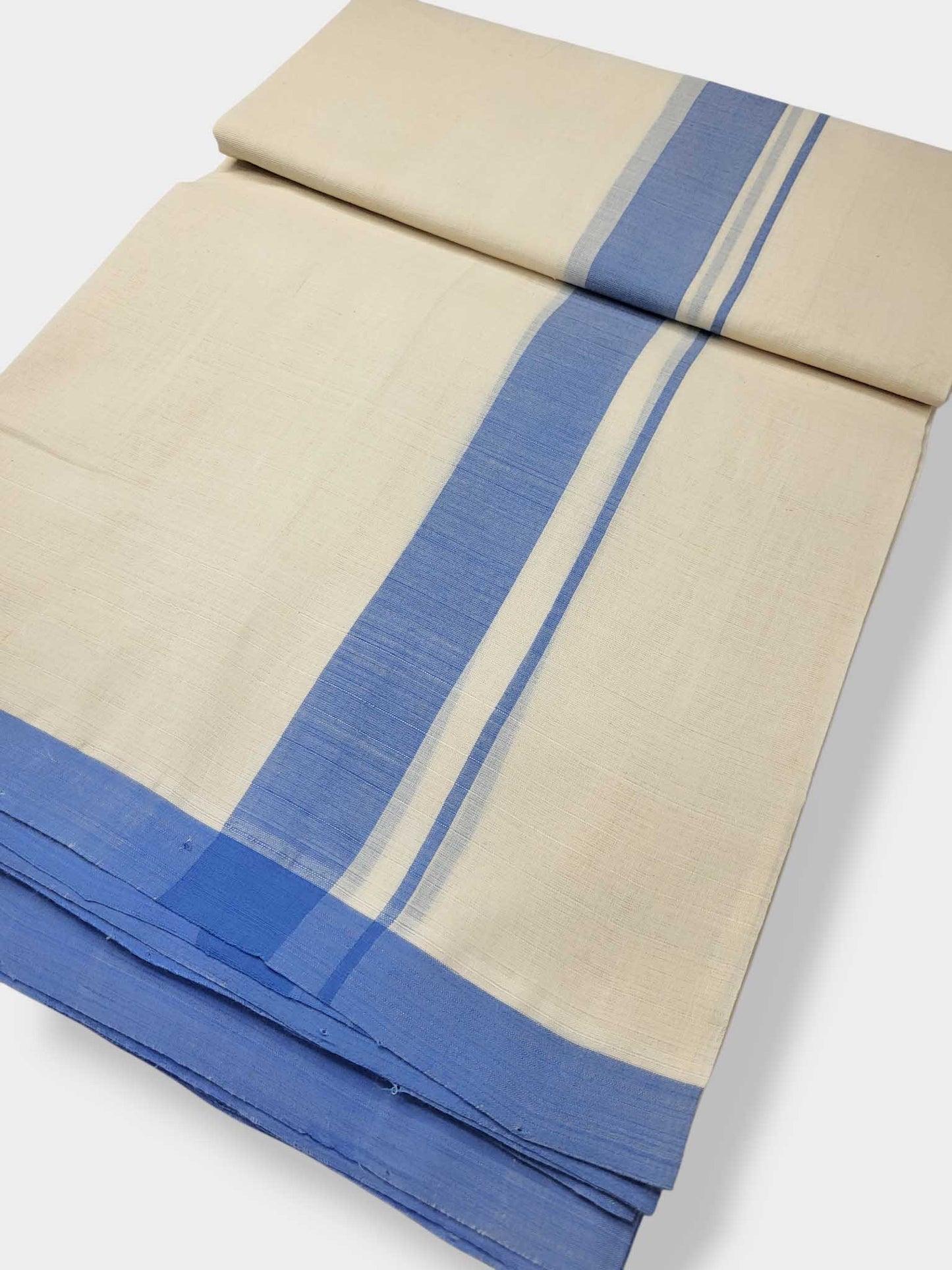 Balaramapuram Handloom Double Mundu Pure Cotton