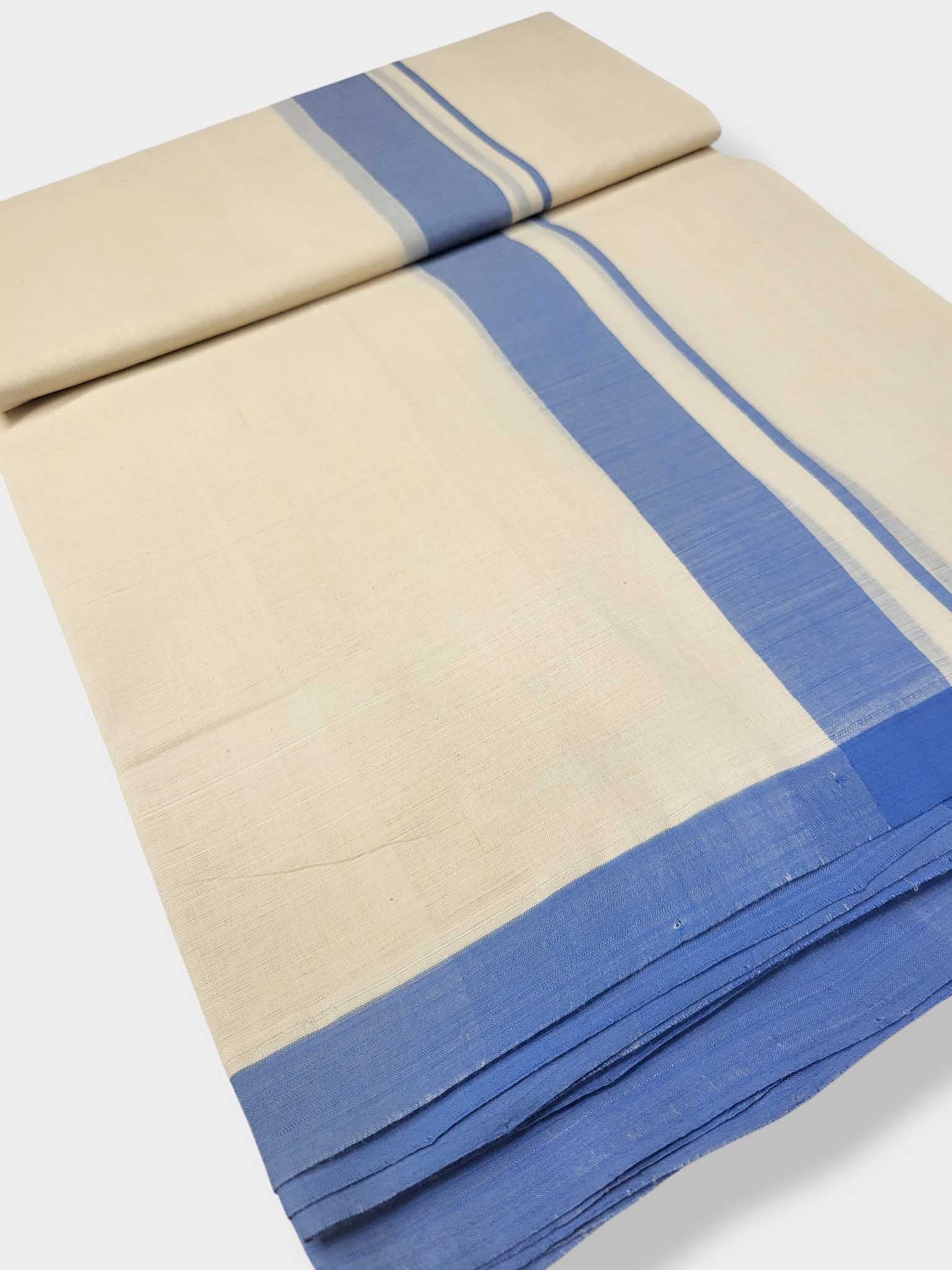 Balaramapuram Handloom Double Mundu Pure Cotton