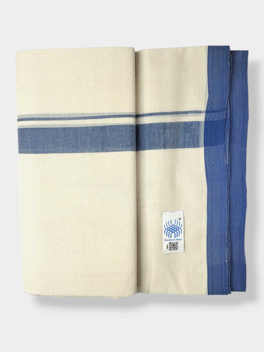 Balaramapuram Handloom Double Mundu Pure Cotton