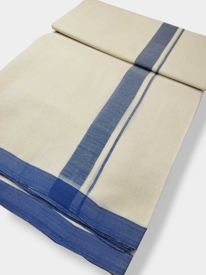 Balaramapuram Handloom Double Mundu Pure Cotton