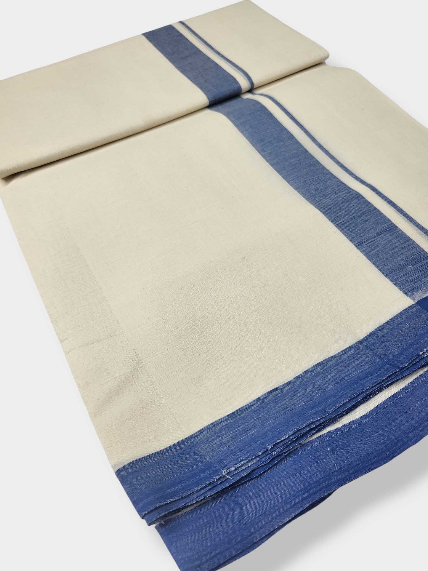 Balaramapuram Handloom Double Mundu Pure Cotton