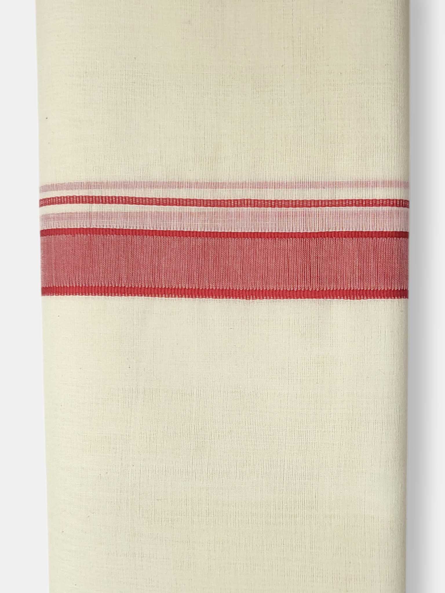 Balaramapuram Handloom Double Mundu Pure Cotton