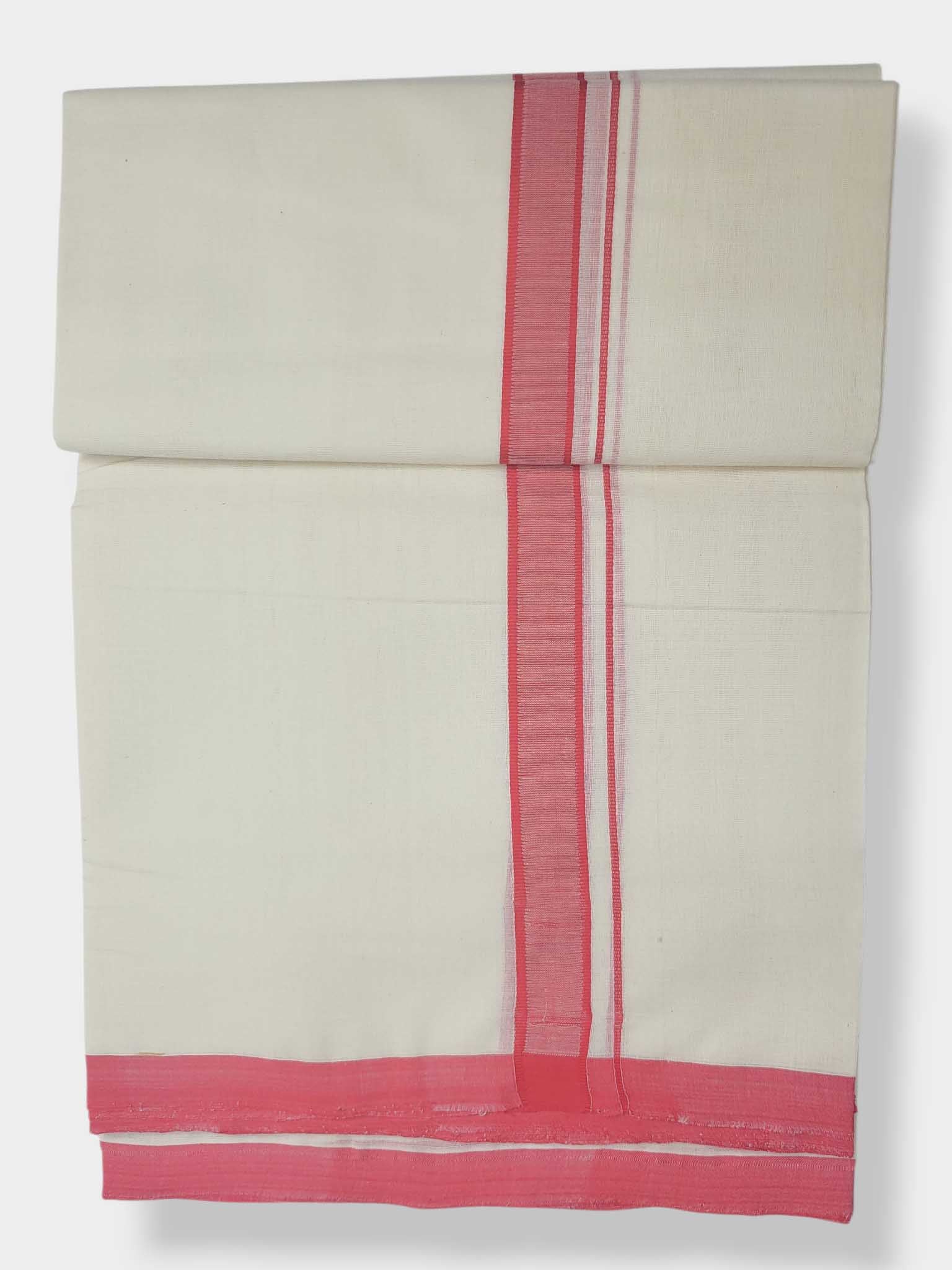 Balaramapuram Handloom Double Mundu Pure Cotton
