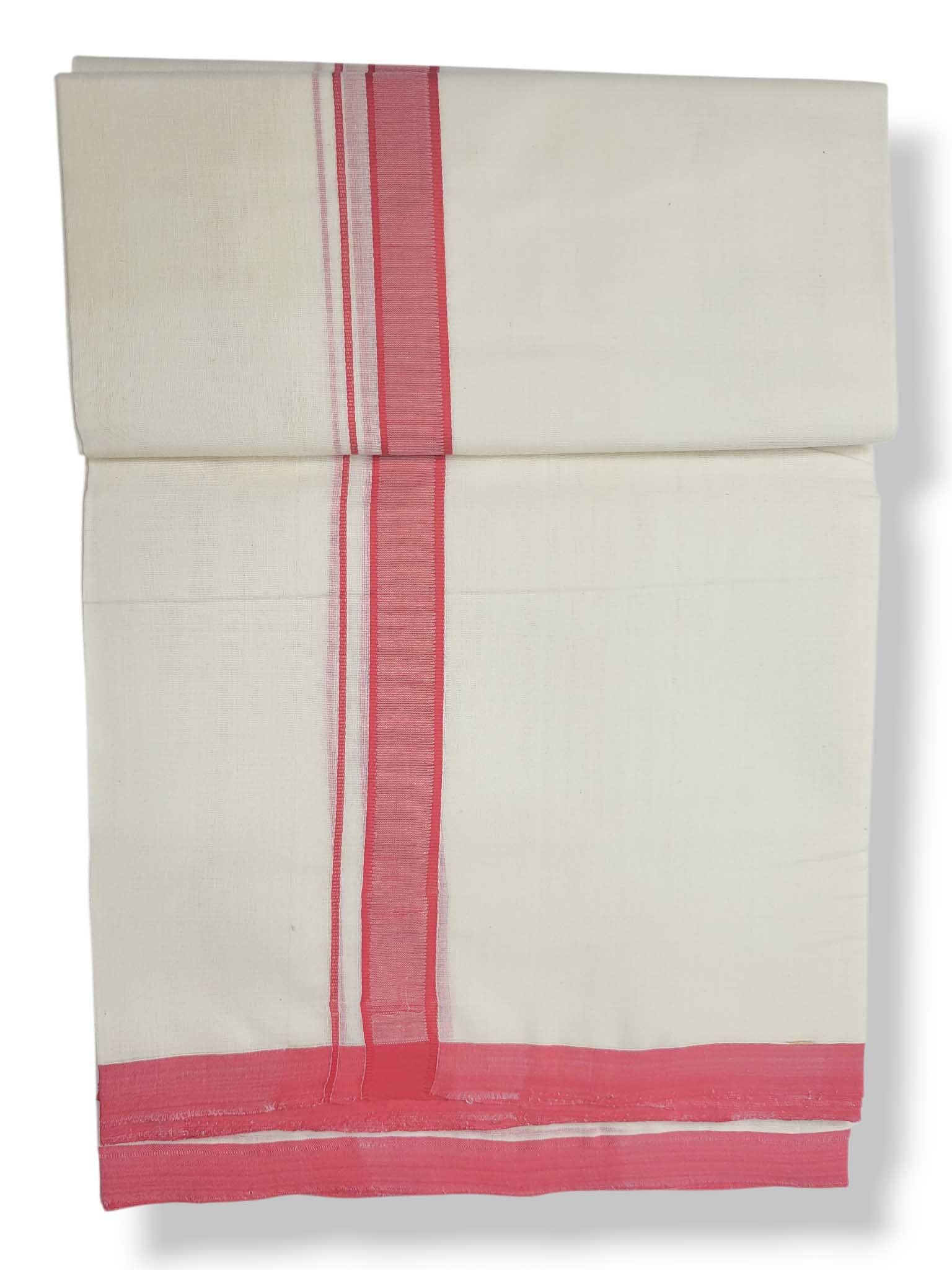 Balaramapuram Handloom Double Mundu Pure Cotton