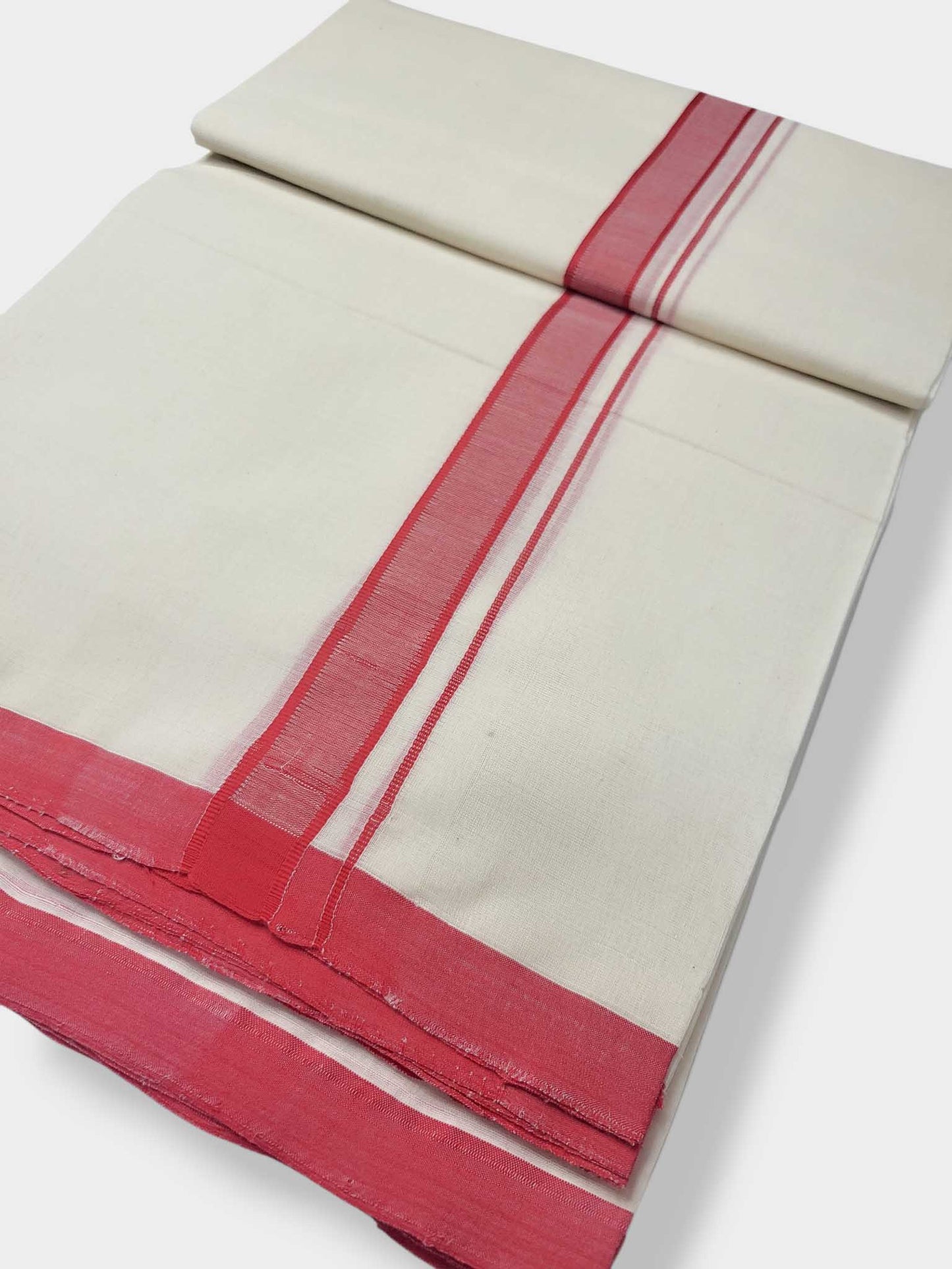 Balaramapuram Handloom Double Mundu Pure Cotton