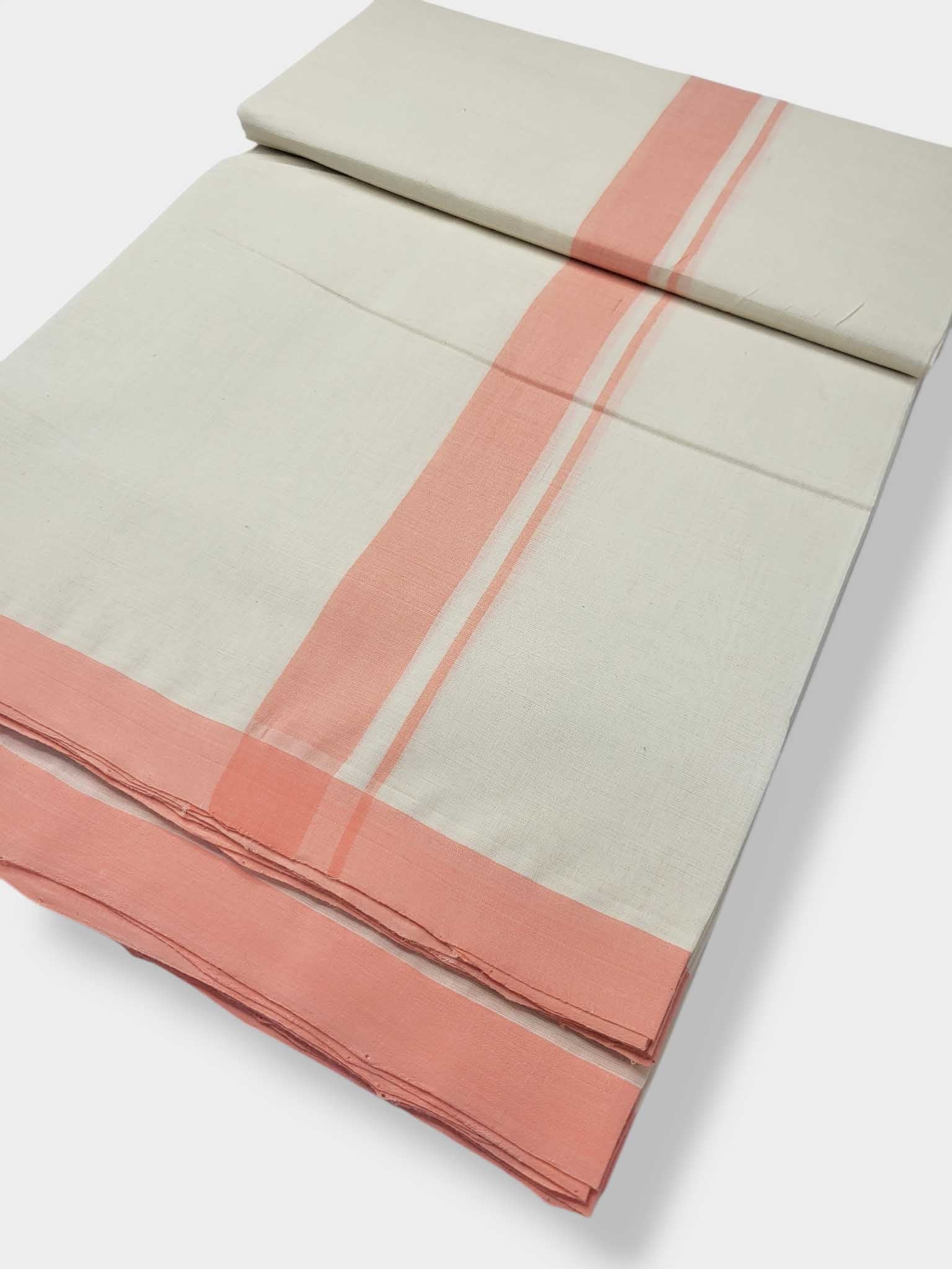 Balaramapuram Handloom Double Mundu Pure Cotton
