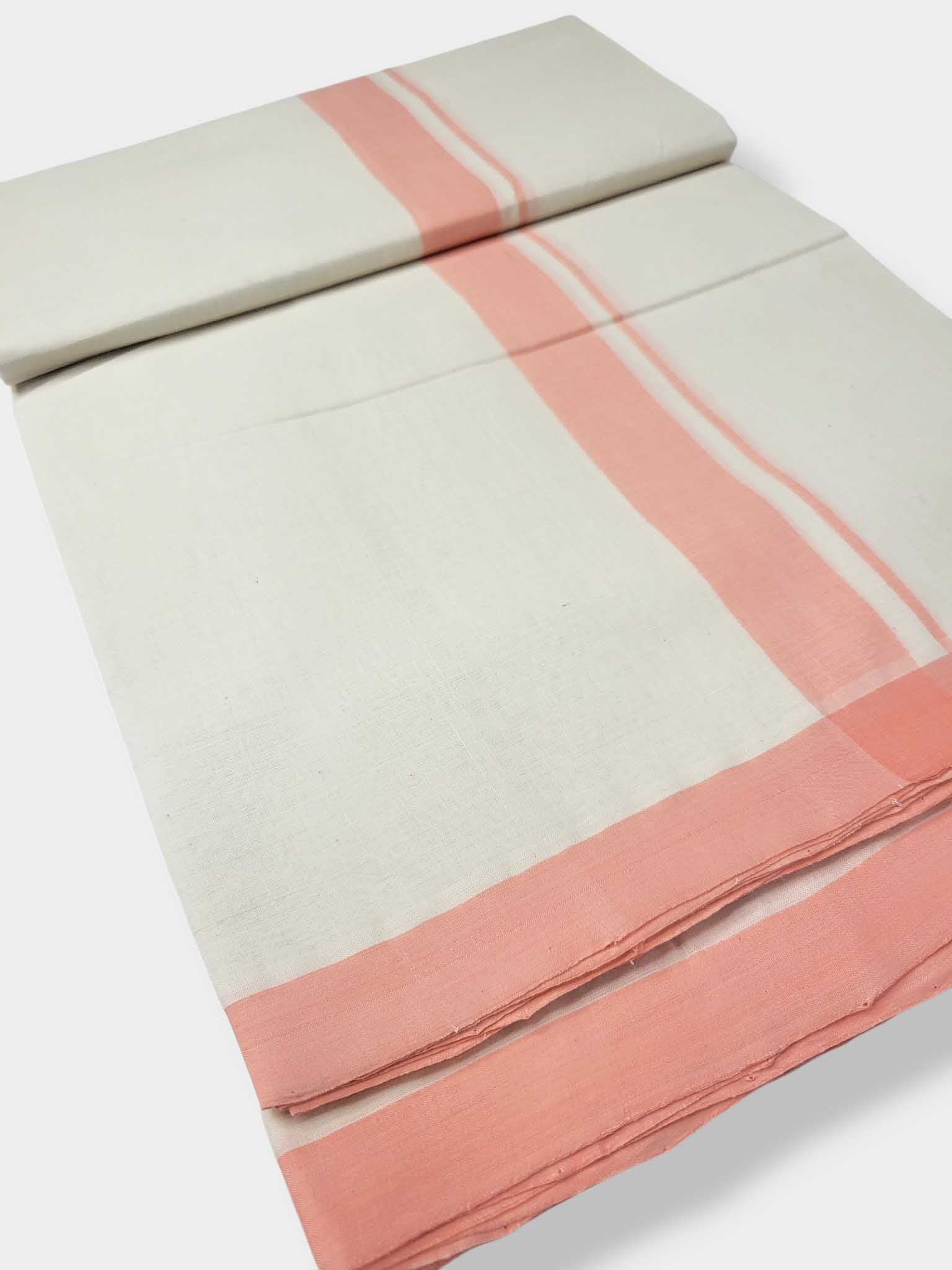 Balaramapuram Handloom Double Mundu Pure Cotton