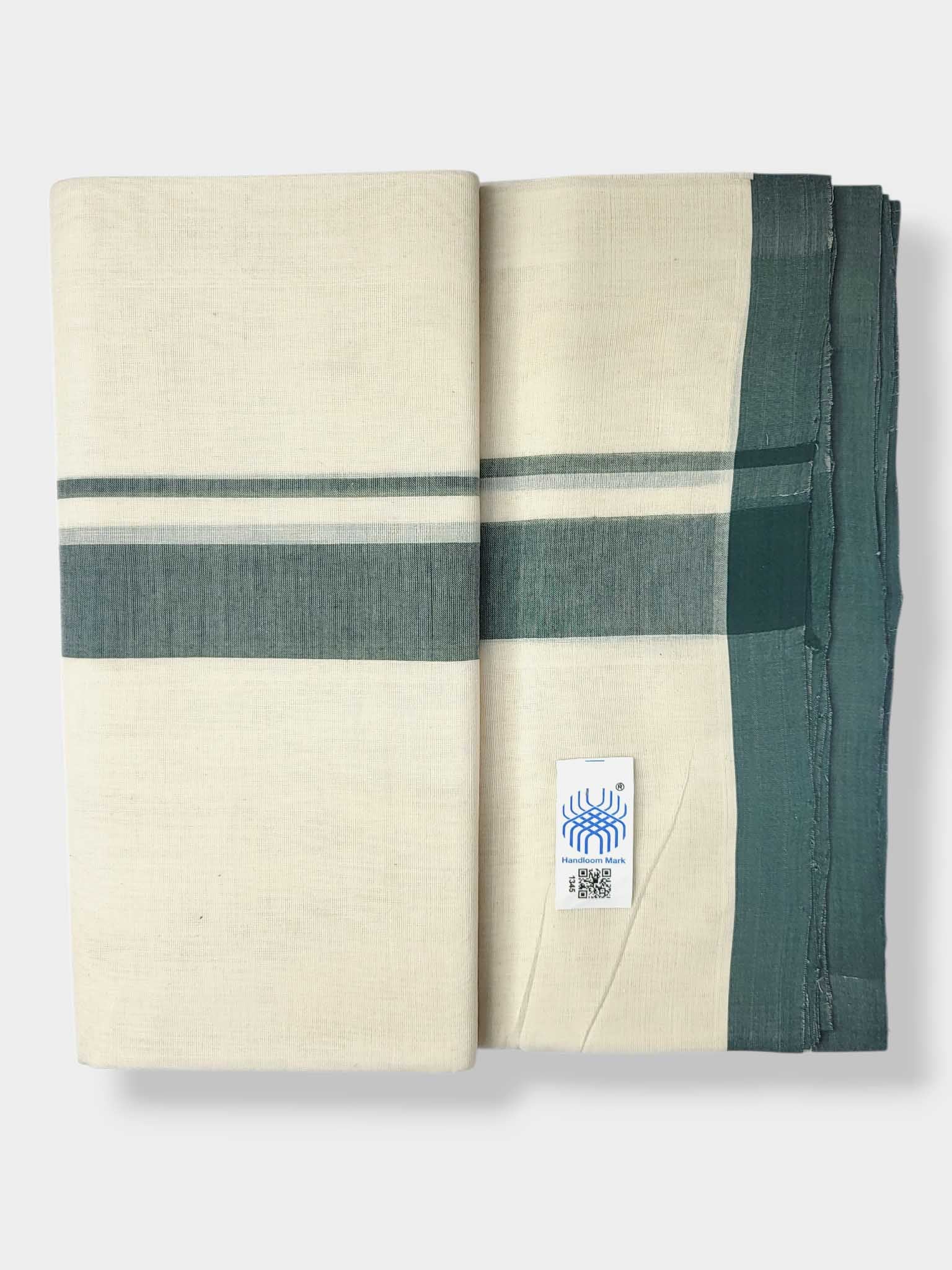 Balaramapuram Handloom Double Mundu Pure Cotton