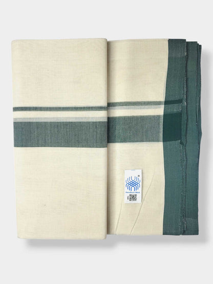 Balaramapuram Handloom Double Mundu Pure Cotton