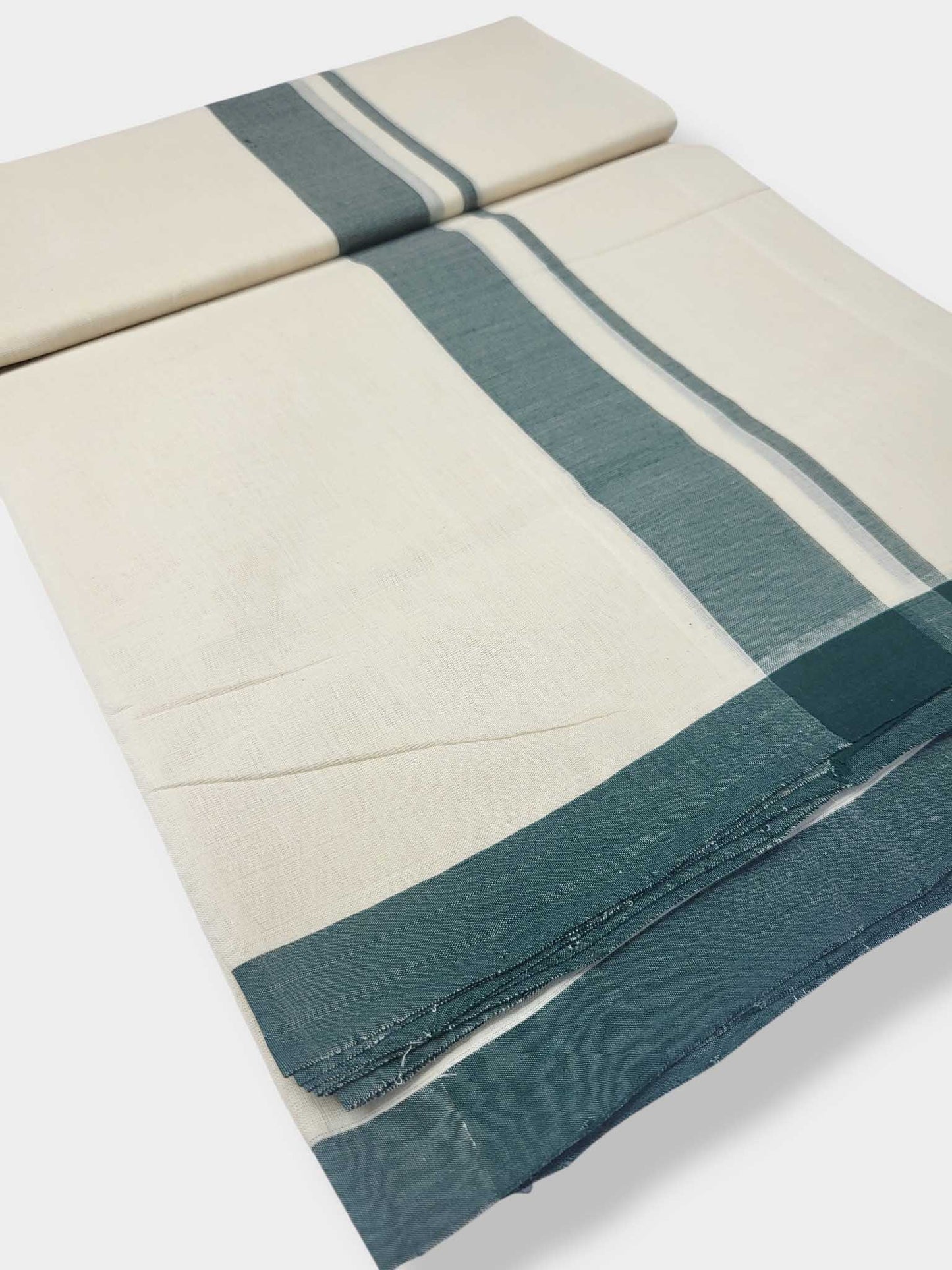 Balaramapuram Handloom Double Mundu Pure Cotton