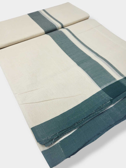 Balaramapuram Handloom Double Mundu Pure Cotton